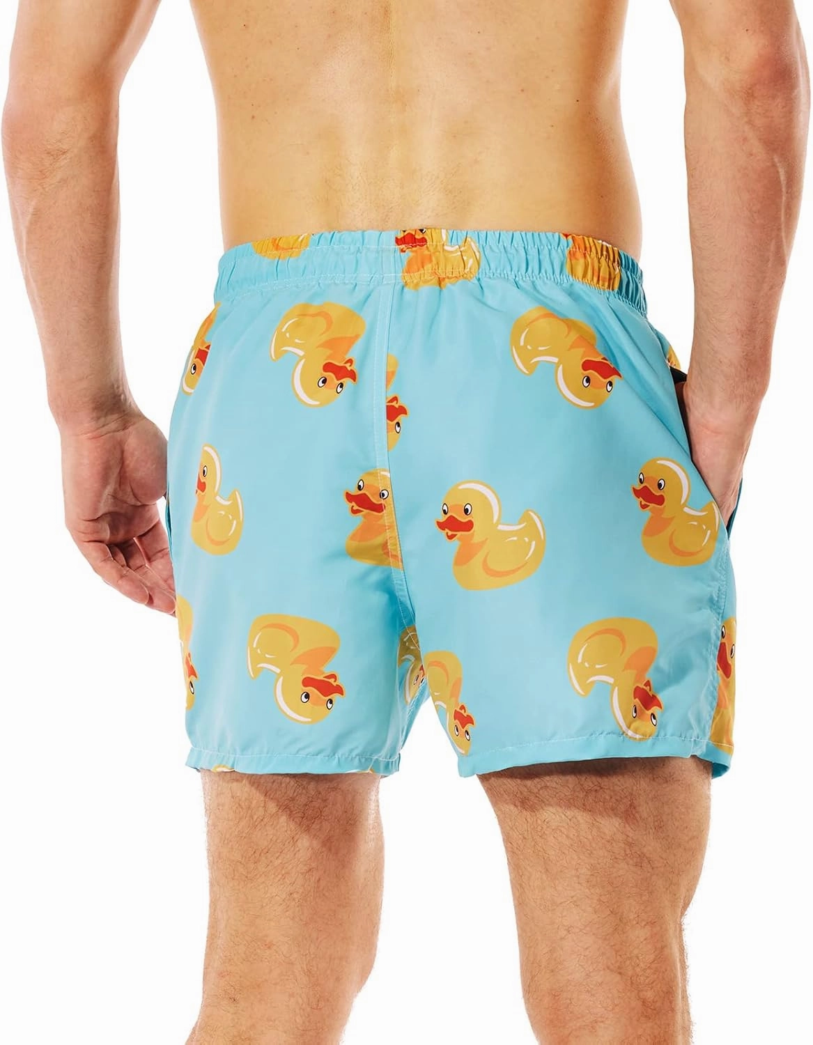 3 Inch Mens Swim Trunks Short Swim Shorts Quick Dry Mens Swim Suits