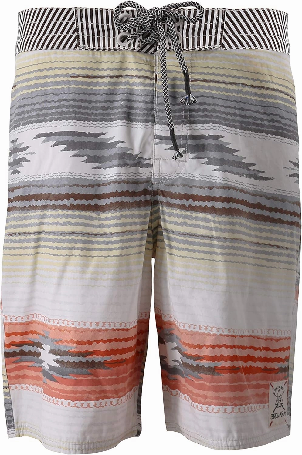 3rd & Army Mens Premium Surf Board Shorts Summer Swimwear Beach Swim Trunks