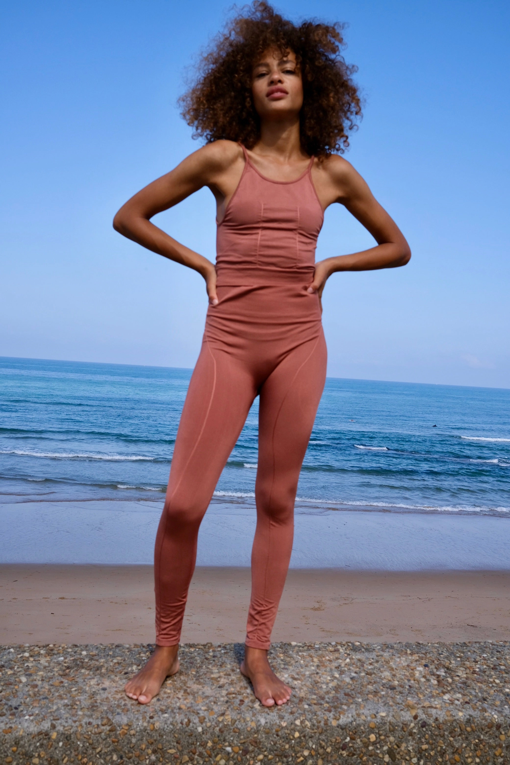 ABUNDANT Leggings | Rusty Pink