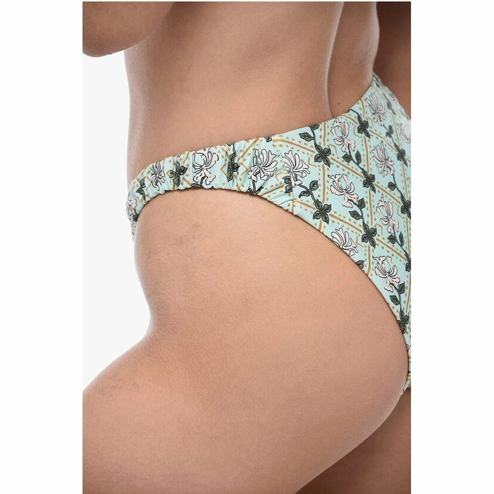 Agua by Agua Bendita Gathe Bikini Set with Bandeau Women's Top