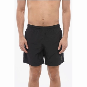 Alexander McQueen Embroide Logo SKULL Men's Swimshorts