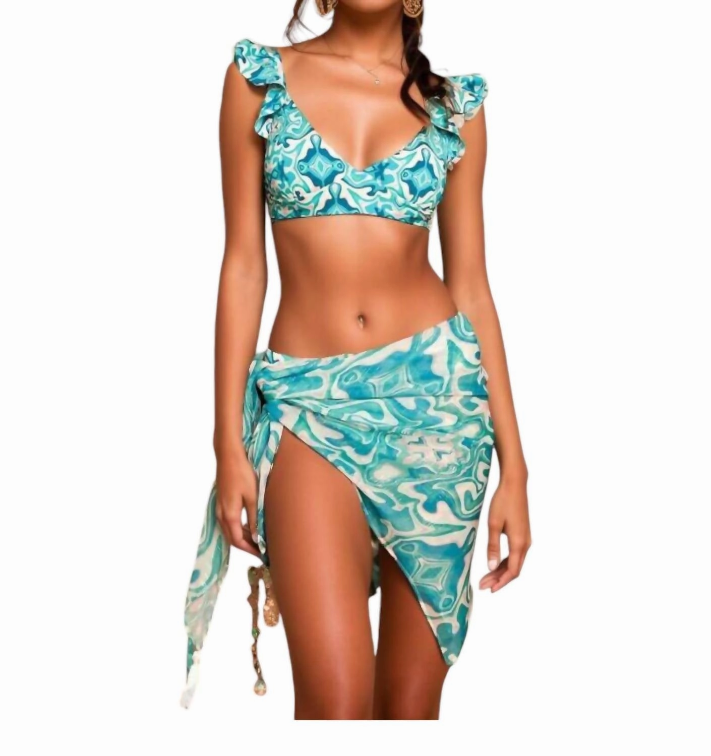 Algarve Bikini Set In Waves