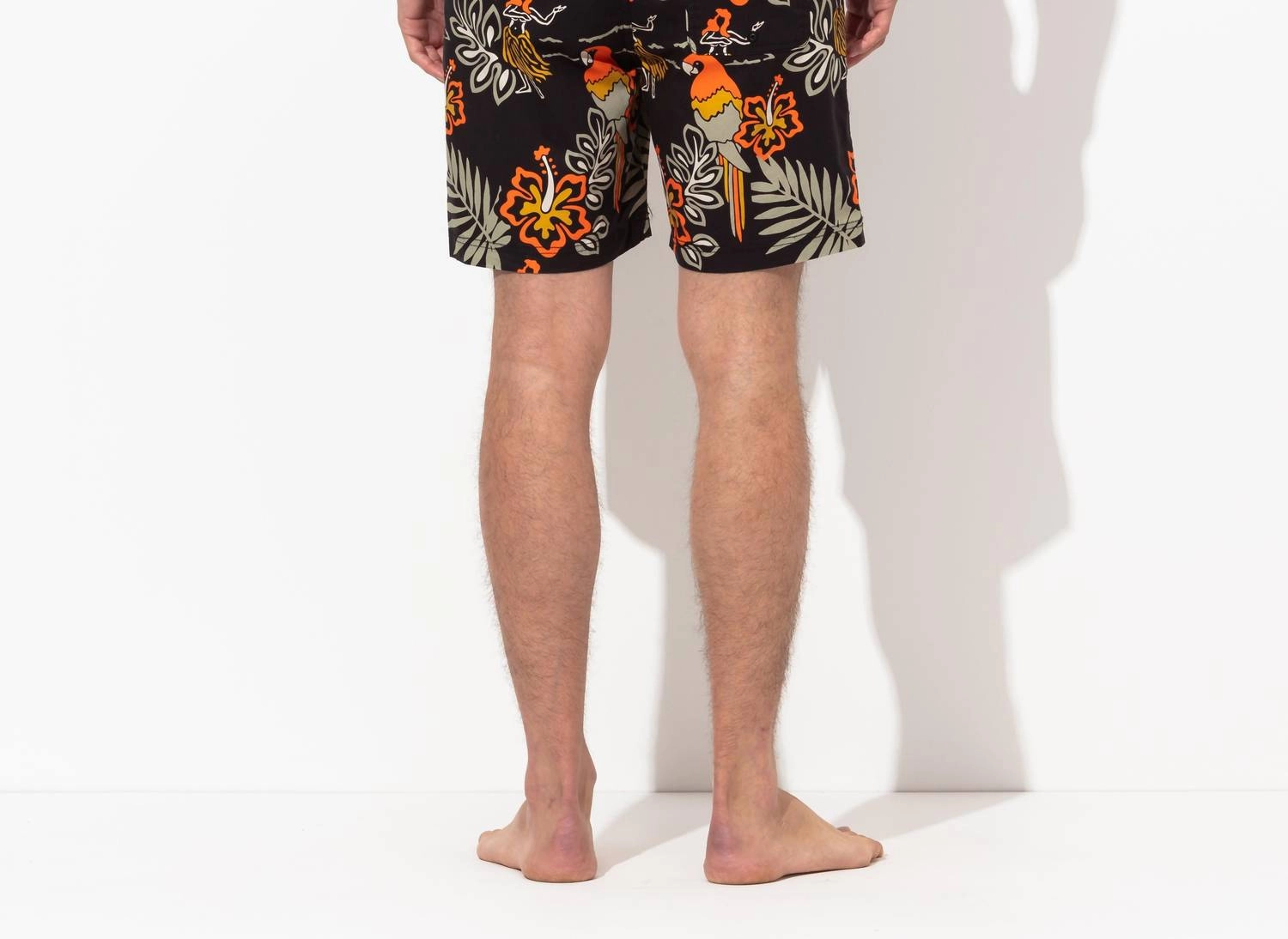 Aloha Club Elastic Boardshort In Black