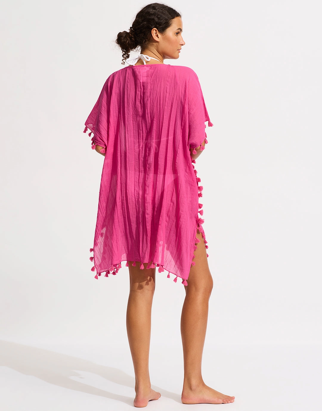 Amnesia Kaftan - Hot Pink