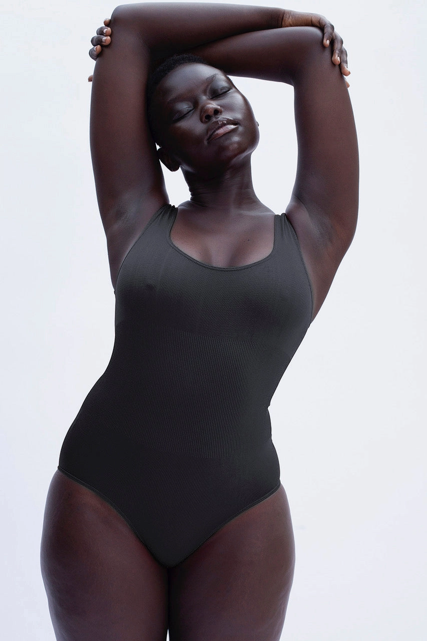 AMOROUS Body Swimsuit | Black
