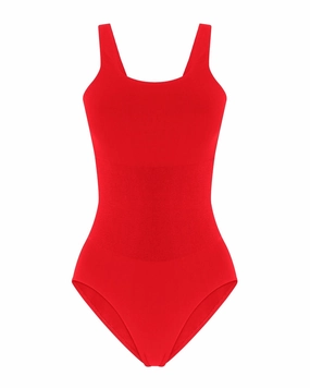 AMOROUS Body Swimsuit | Bright Red