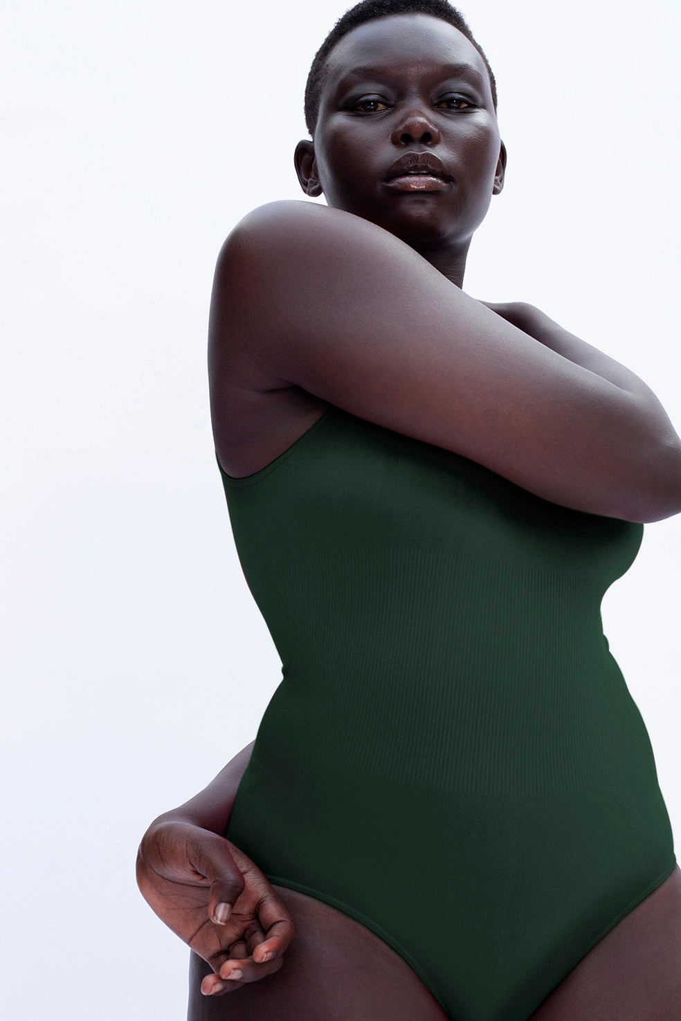 AMOROUS Body Swimsuit | Dark Green