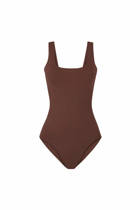 AMOROUS Body Swimsuit | Maroon