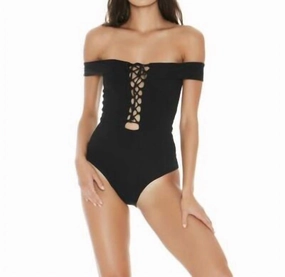 Anja One Pieece In Black