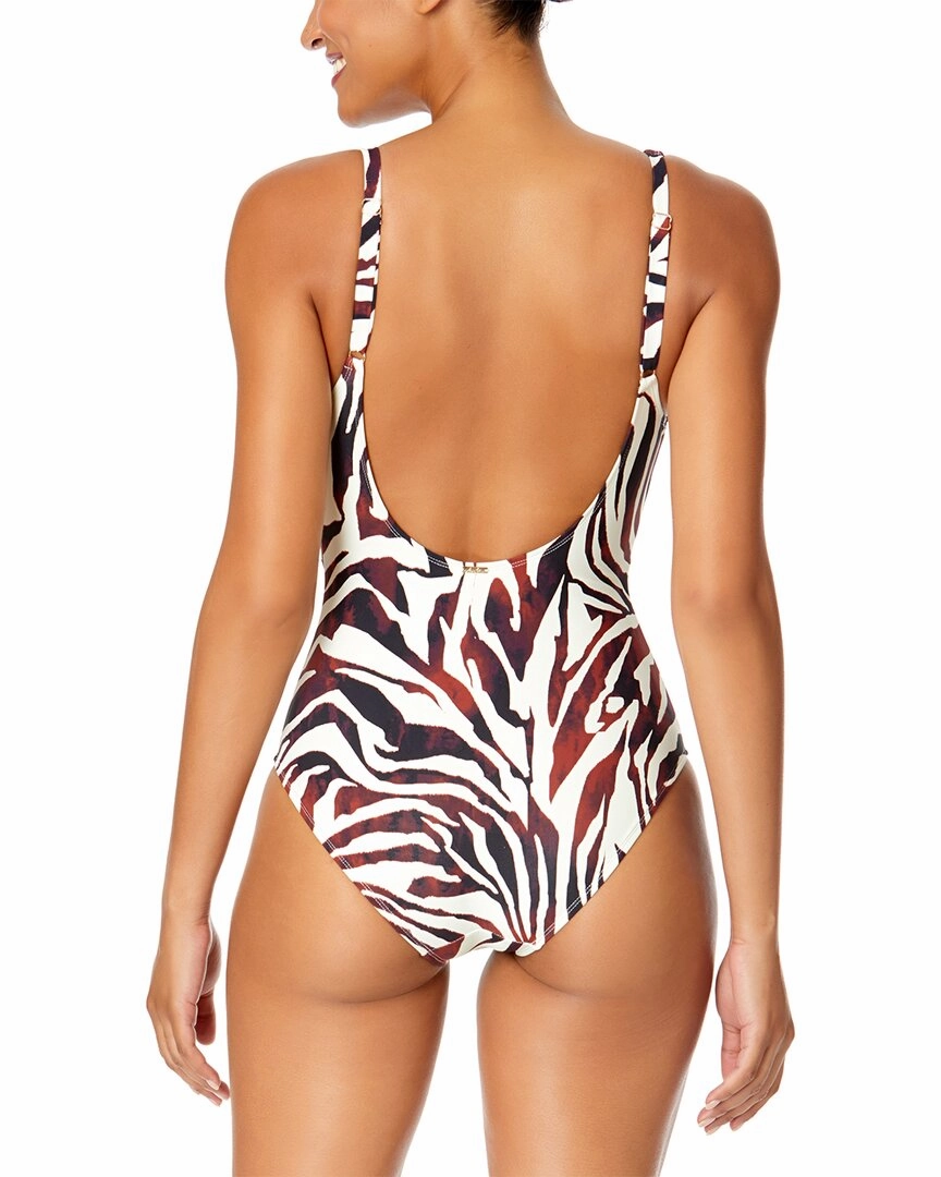 Anne Cole Plunge Twist One-Piece