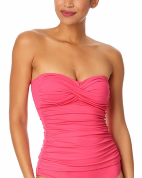 Anne Cole Twist Front Bandeaukini