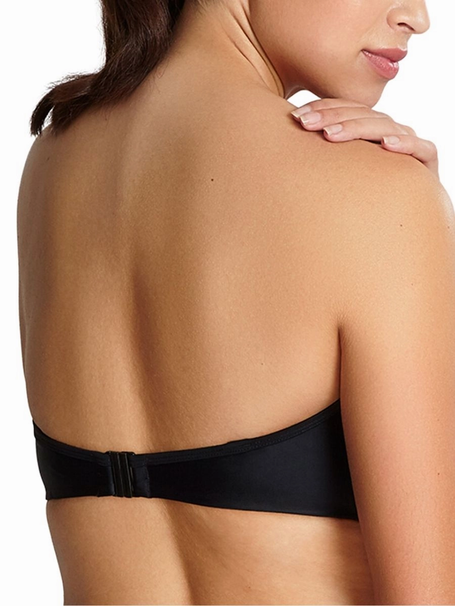 Anya Bandeau Bikini Top - Black