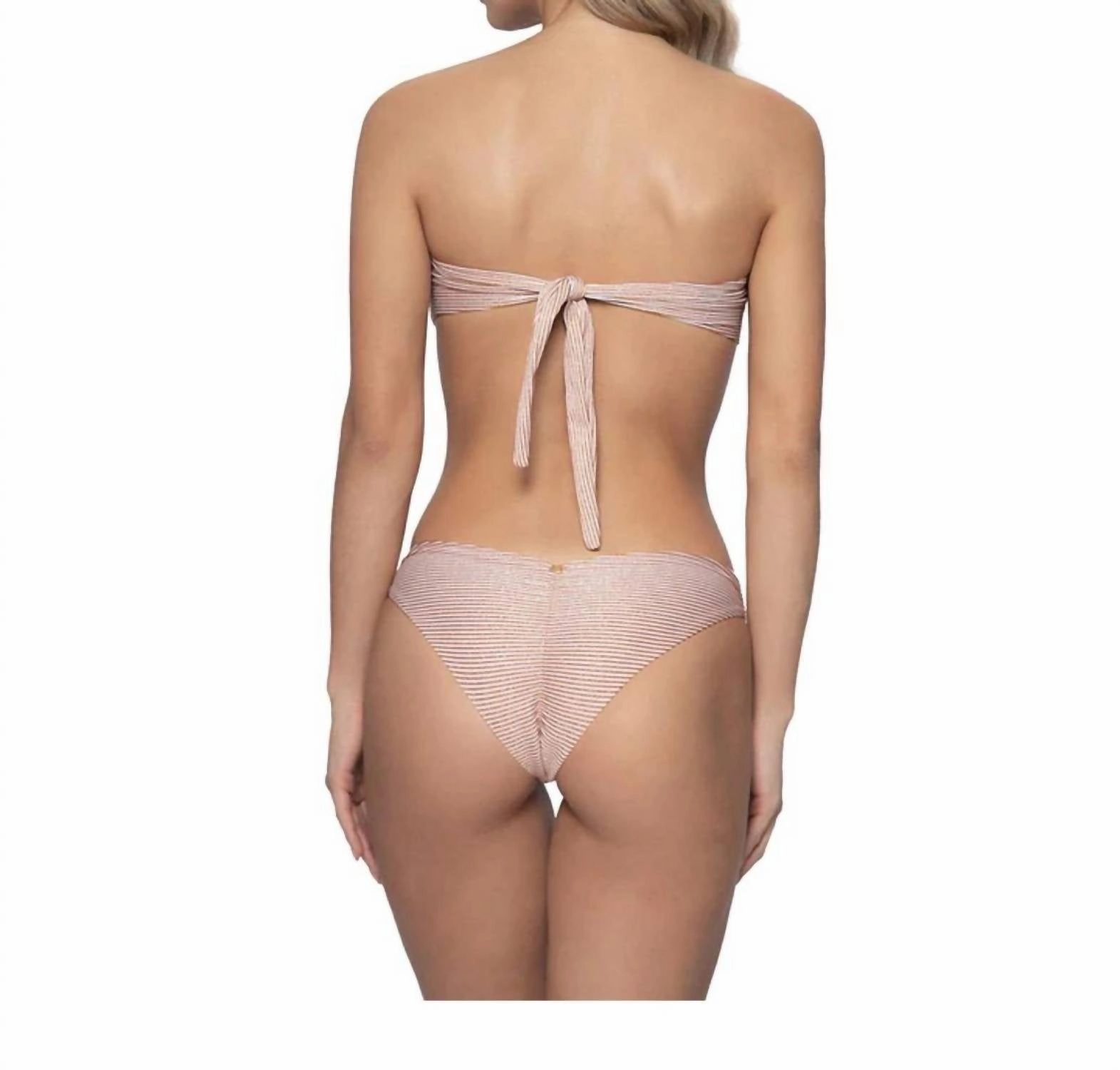 Aperol Stripe Bandeau In Orange