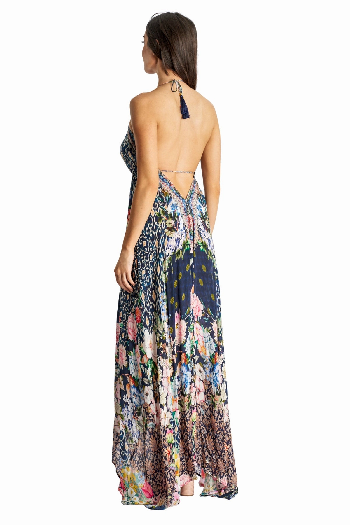Archie Halter Maxi Dress