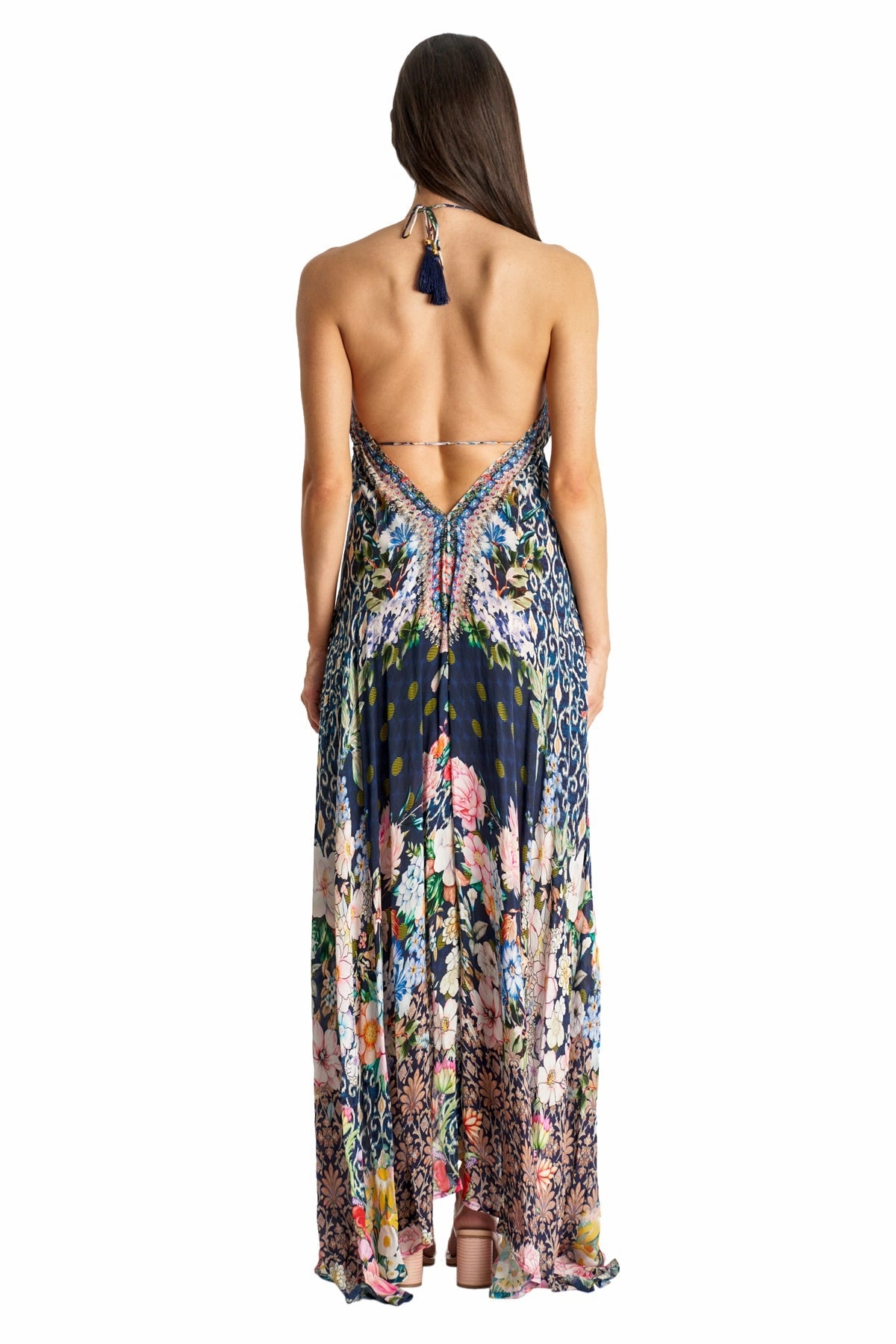 Archie Halter Maxi Dress