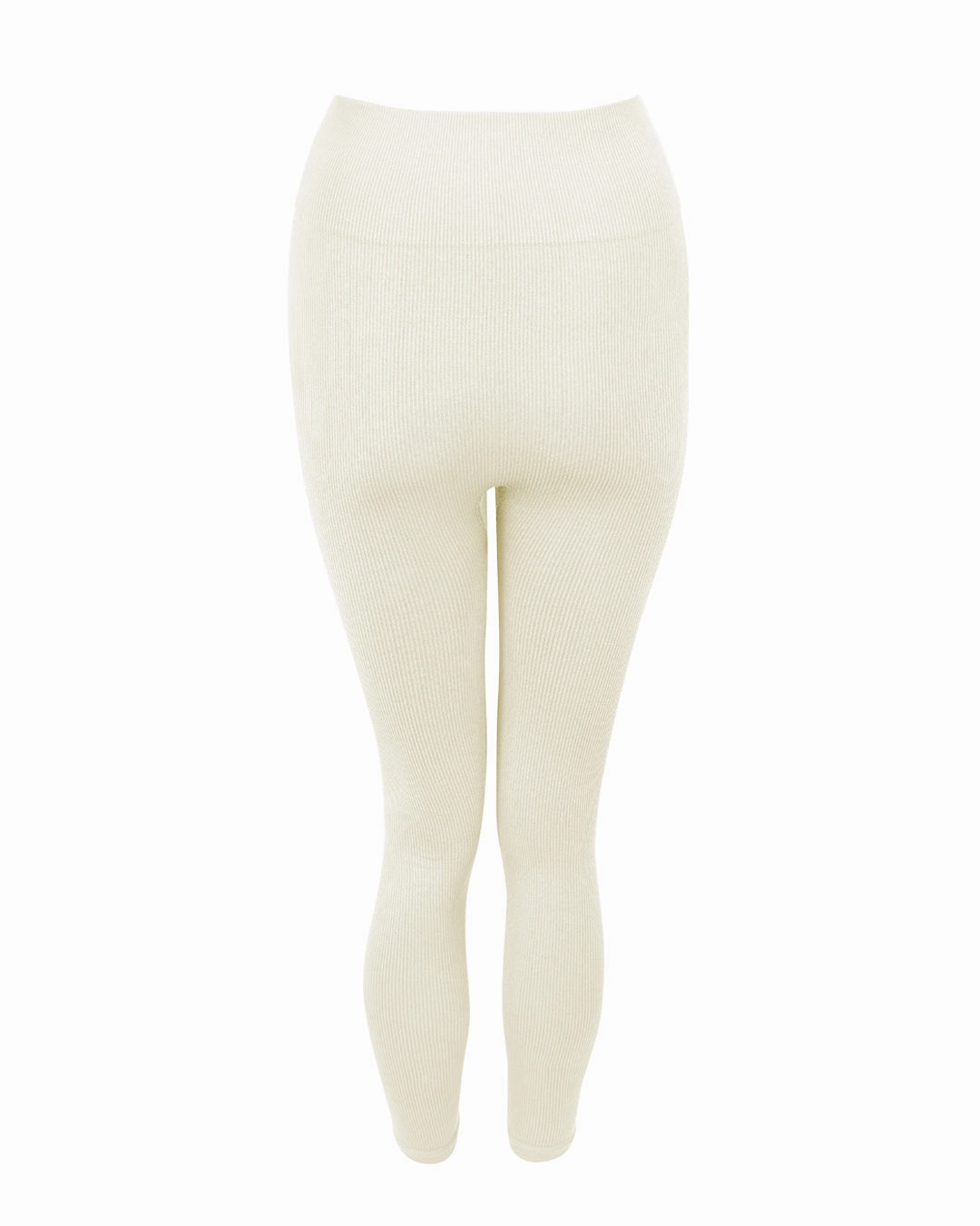 AWAKEN Ribbed Leggings | Cream