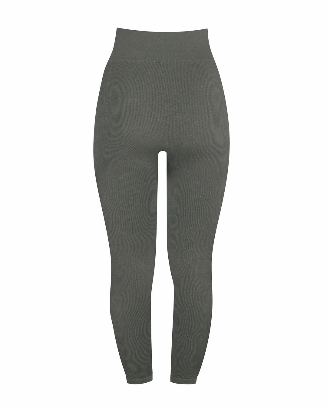 AWAKEN Ribbed Leggings | Muddy Grey