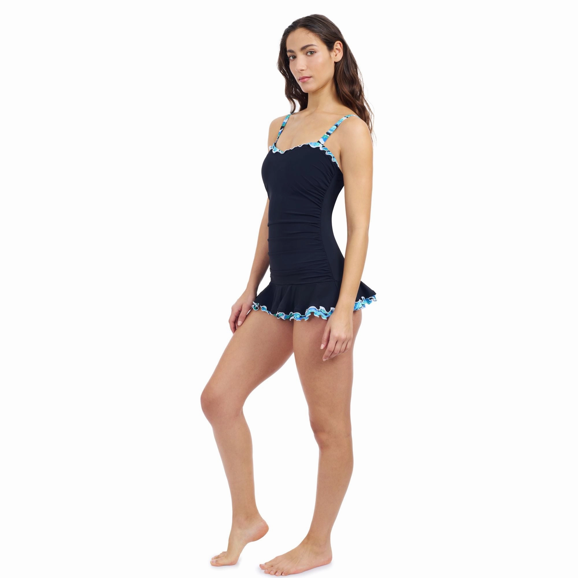 Bachata Tricolore D Cup Swimdress