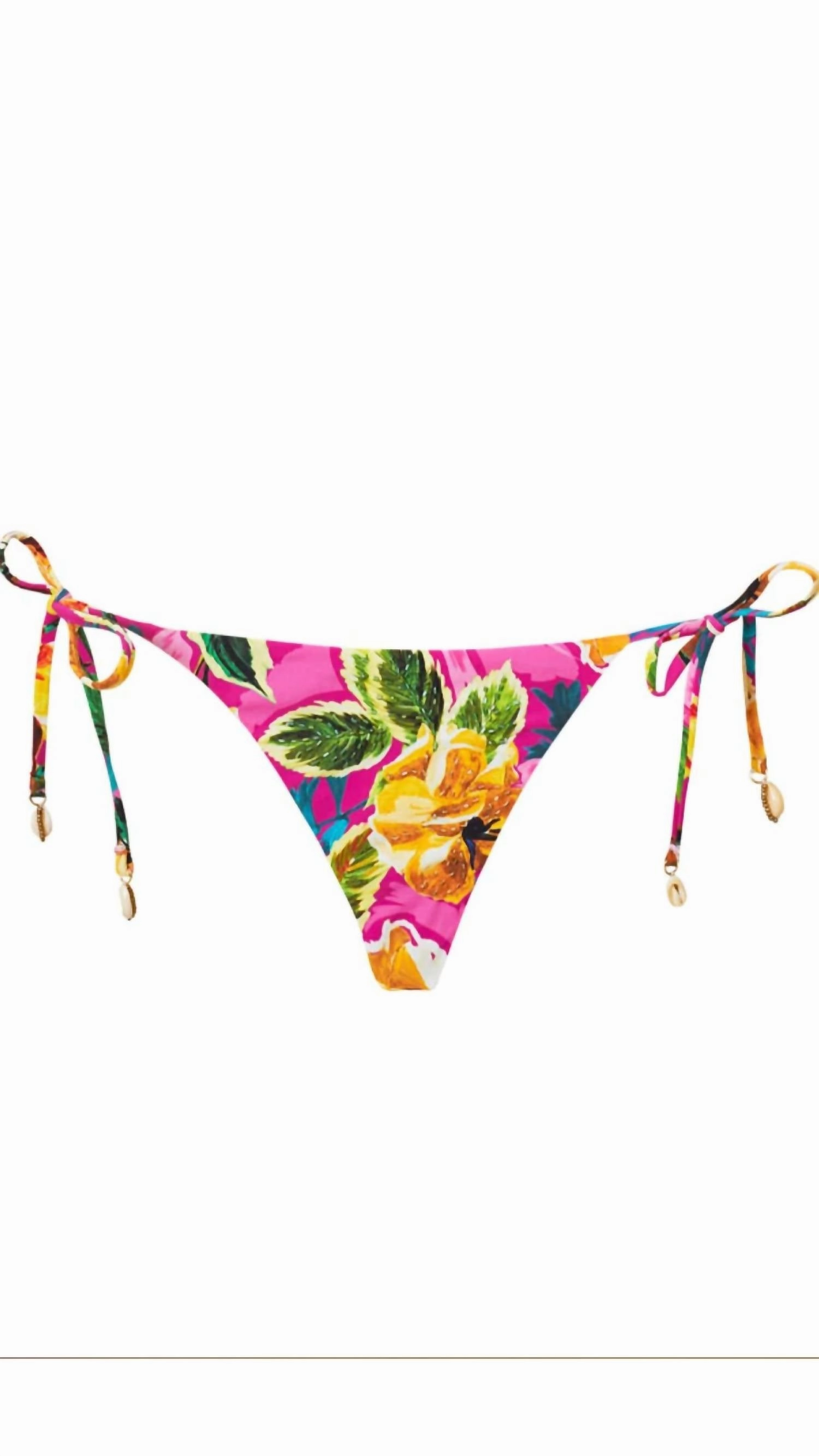 Bahama Beach Embroidered Tie Teeny In Multi
