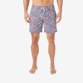 Bayberry Trunk In Red Paisley