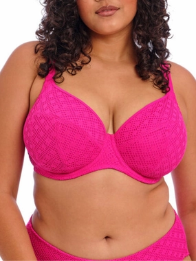 Bazaruto Plunge Bikini Top - Clematis