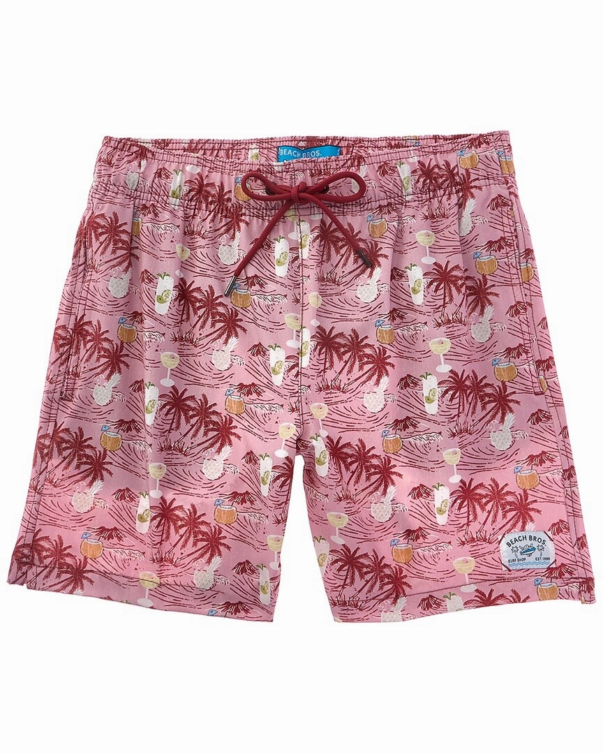 Beach Bros Beach Drinks Swim Trunk
