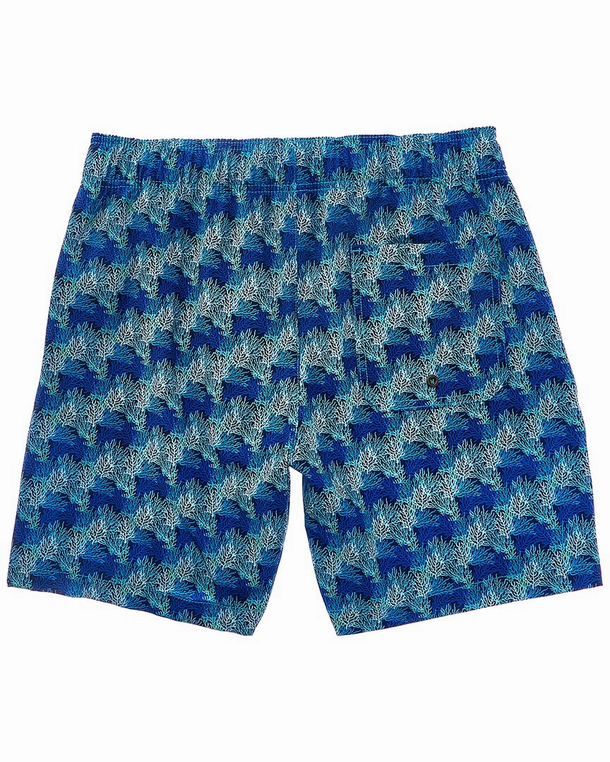 Beach Bros Coral Overlap Swim Trunk