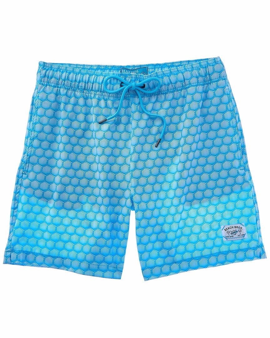 Beach Bros Hexagon Ray Swim Trunk