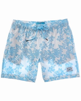 Beach Bros Scattered Floral Swim Trunk