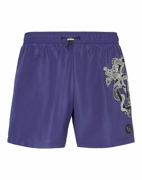 Beachwear Short Trousers Dragon