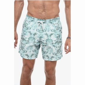 Berluti Floral Pattern Boxer Men's Swimshorts