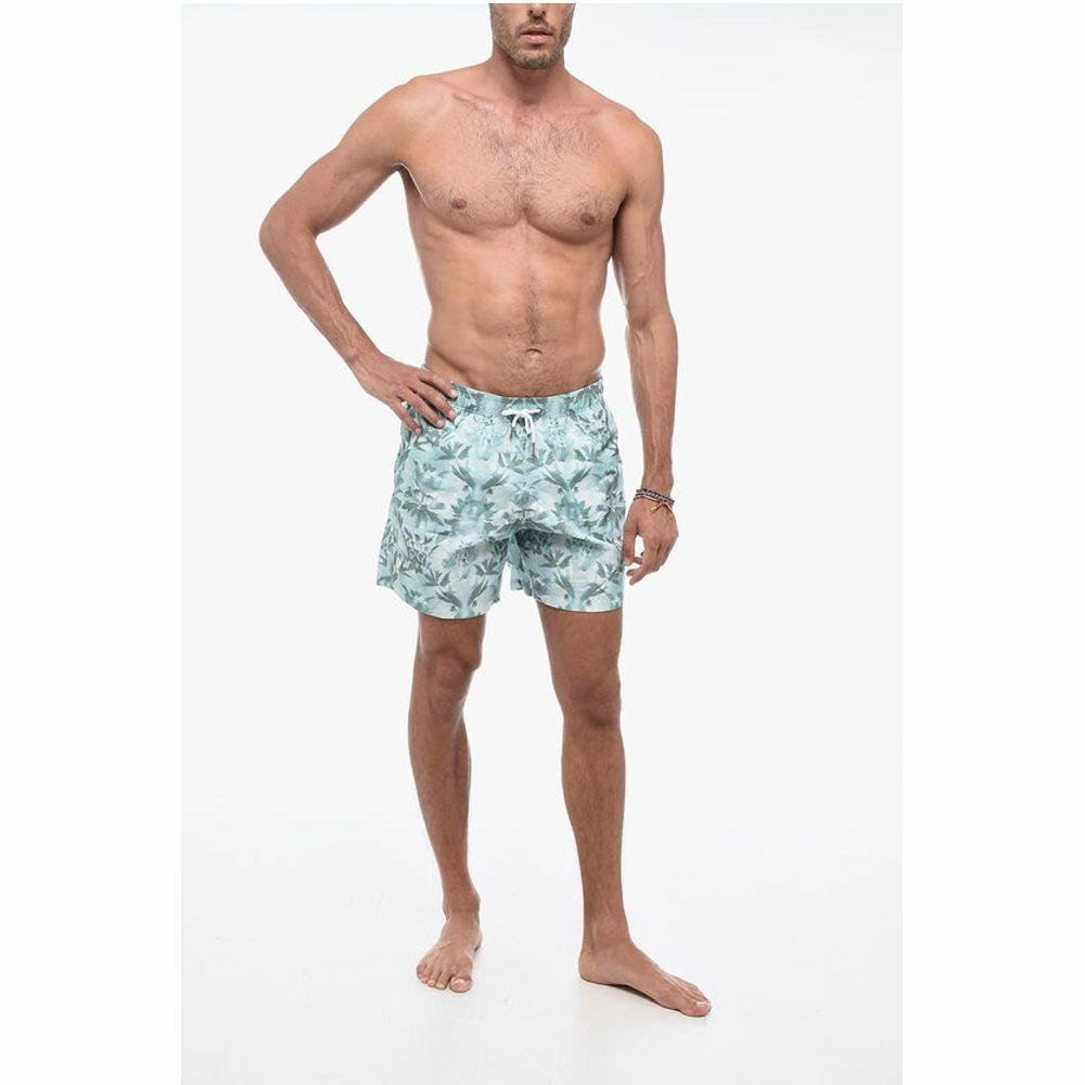 Berluti Floral Pattern Boxer Men's Swimshorts