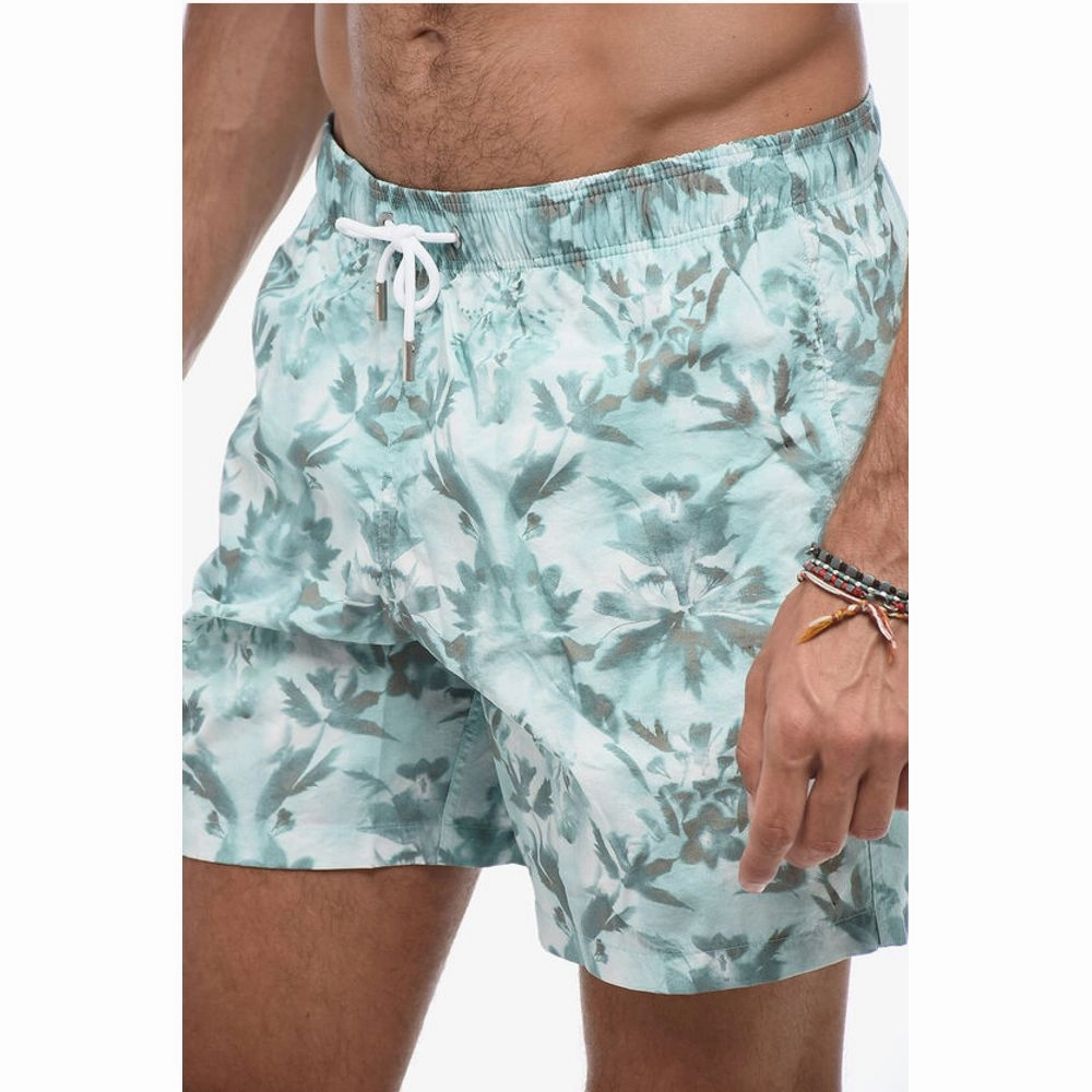 Berluti Floral Pattern Boxer Men's Swimshorts