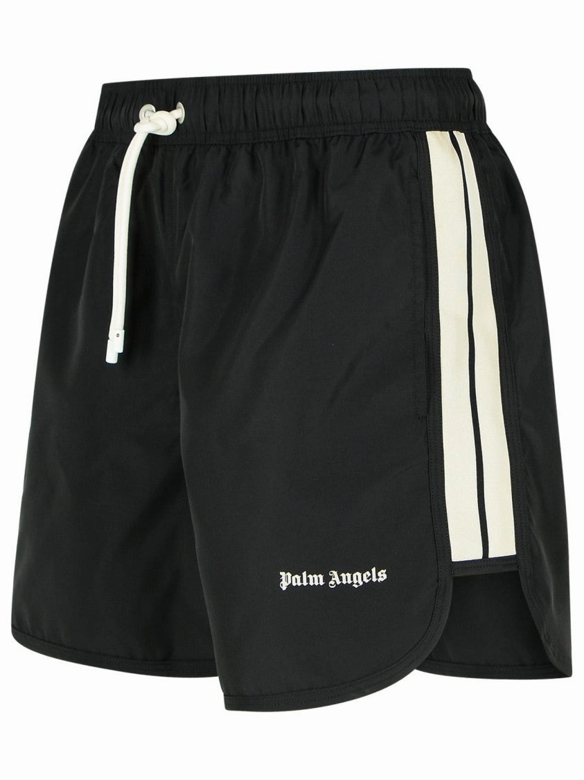 Black Polyester Swimsuit