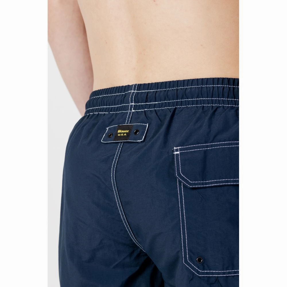 Blauer Polyester Men's Swimwear