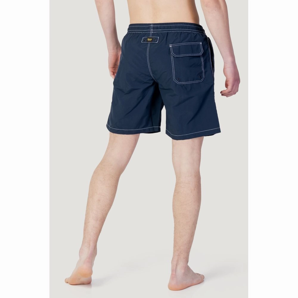 Blauer Polyester Men's Swimwear