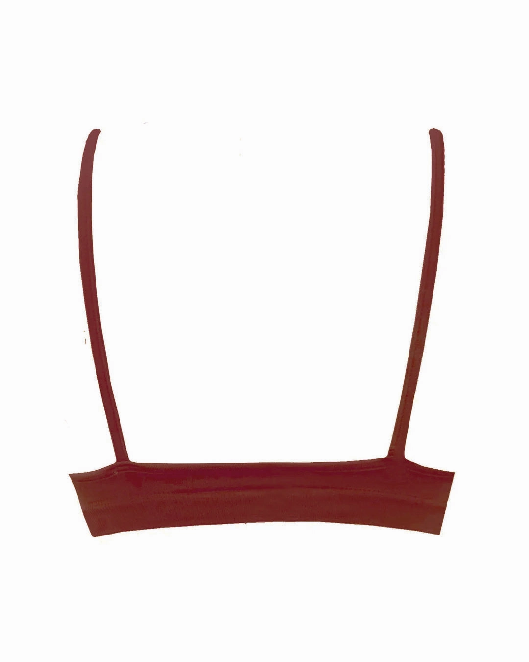 BLISSFUL Bikini Bra Top | Maroon