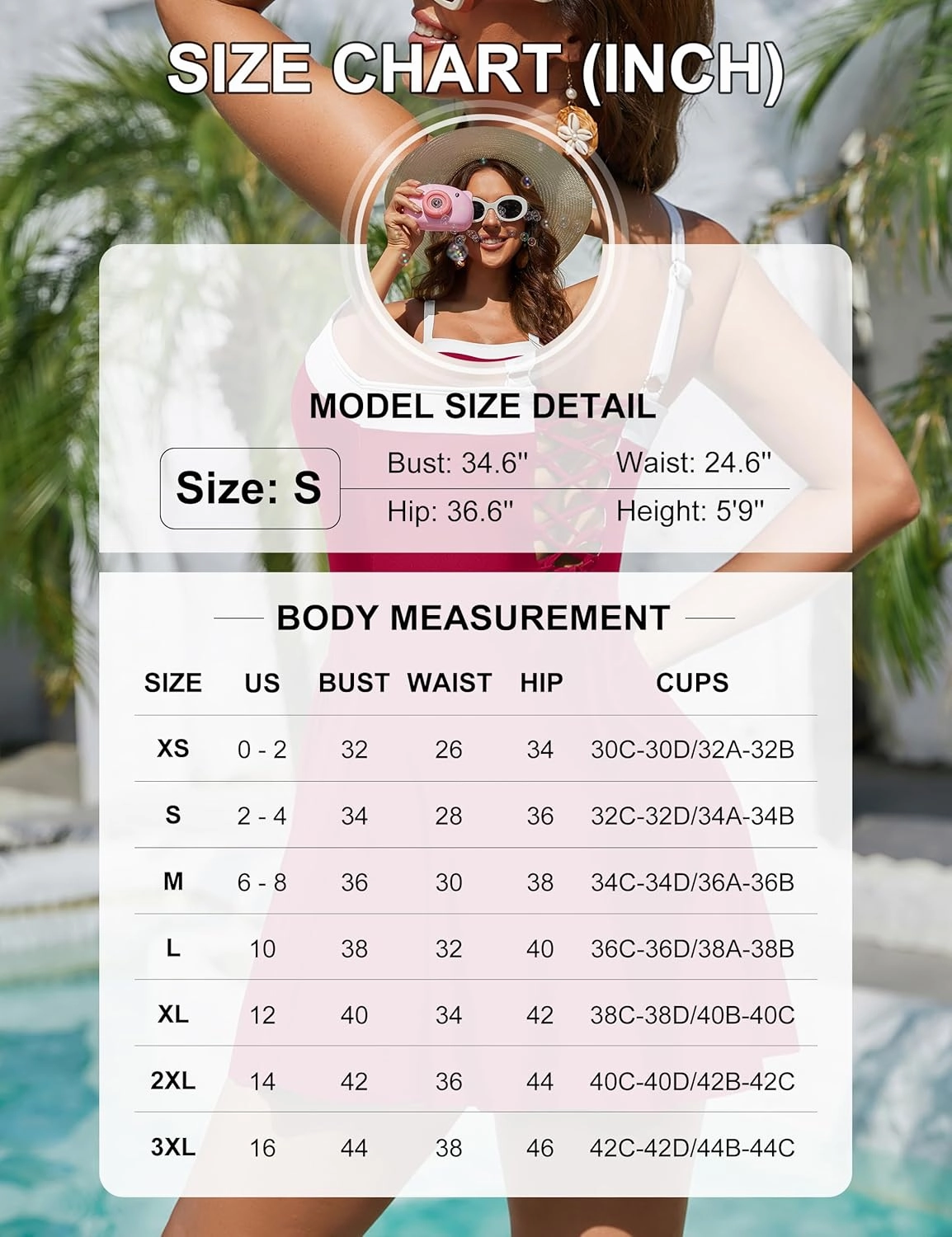 Blooming Jelly Women One Piece Swimsuit Tummy Control Swim Dress Color Block Modest Bathing Suit Retro Swim Suit Skirt