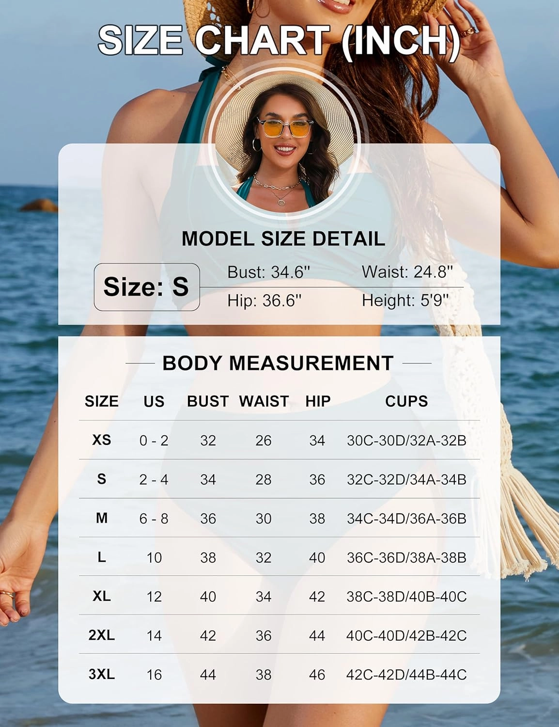 Blooming Jelly Womens High Waisted Bikini Sets Tummy Control Bathing Suit Two Piece Retro Halter Swim Suits 2025