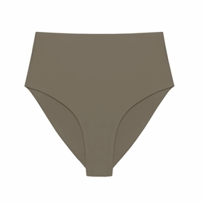 Bound Bottom In Taupe Sheen