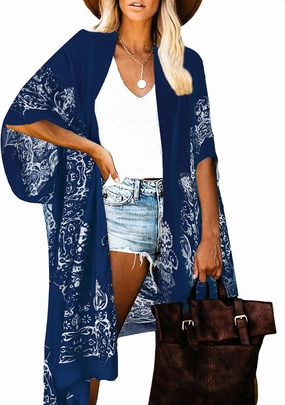 Breezy Lane Kimonos for Women Swimsuit Coverups Beach Cover Up Swimwear Cardigan Summer