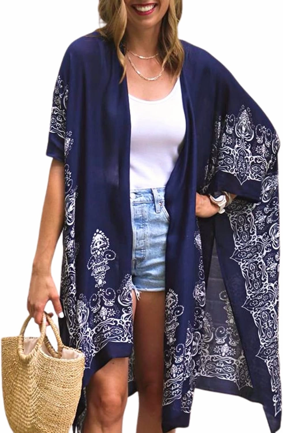Breezy Lane Kimonos for Women Swimsuit Coverups Beach Cover Up Swimwear Cardigan Summer