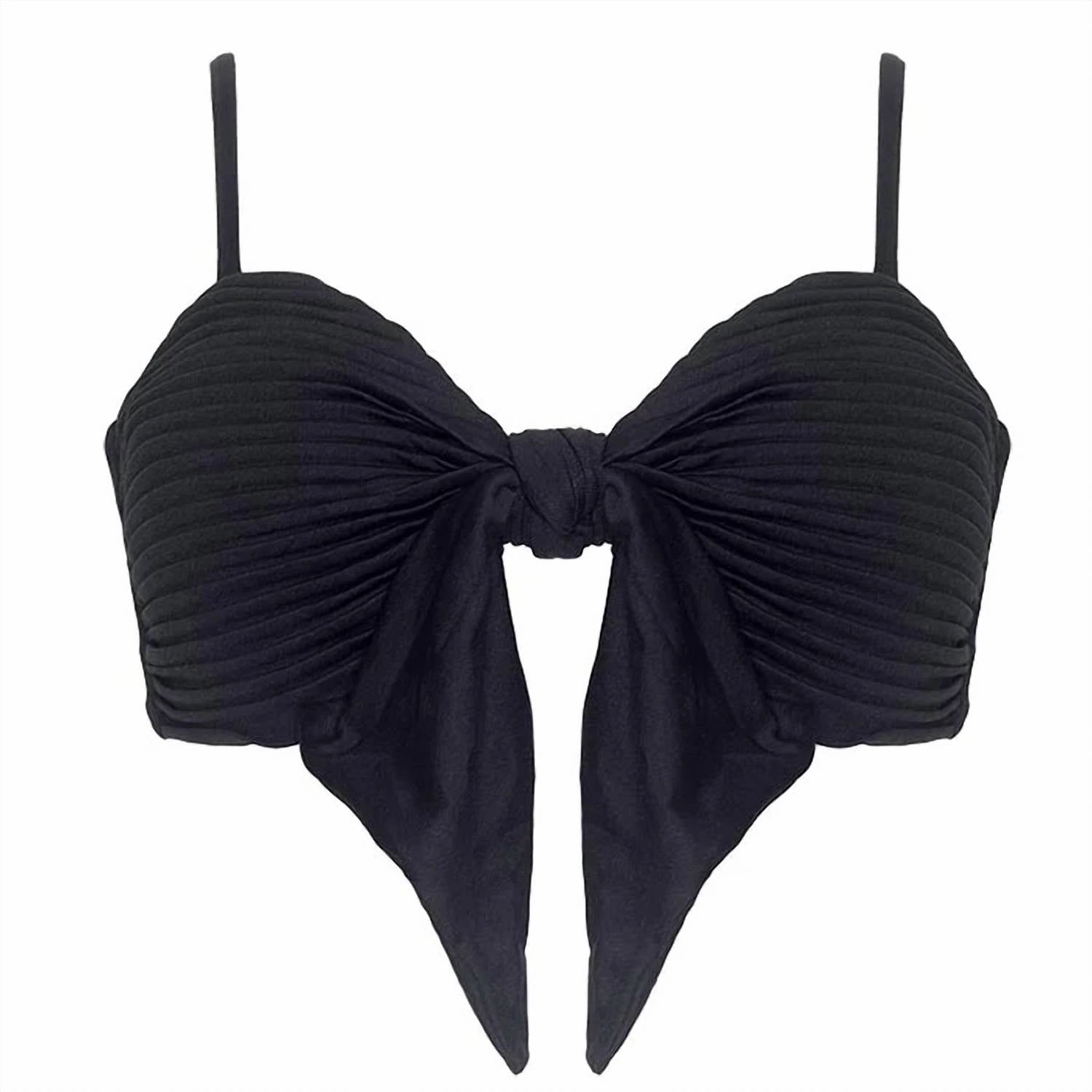 Briana Bikini Top In Black