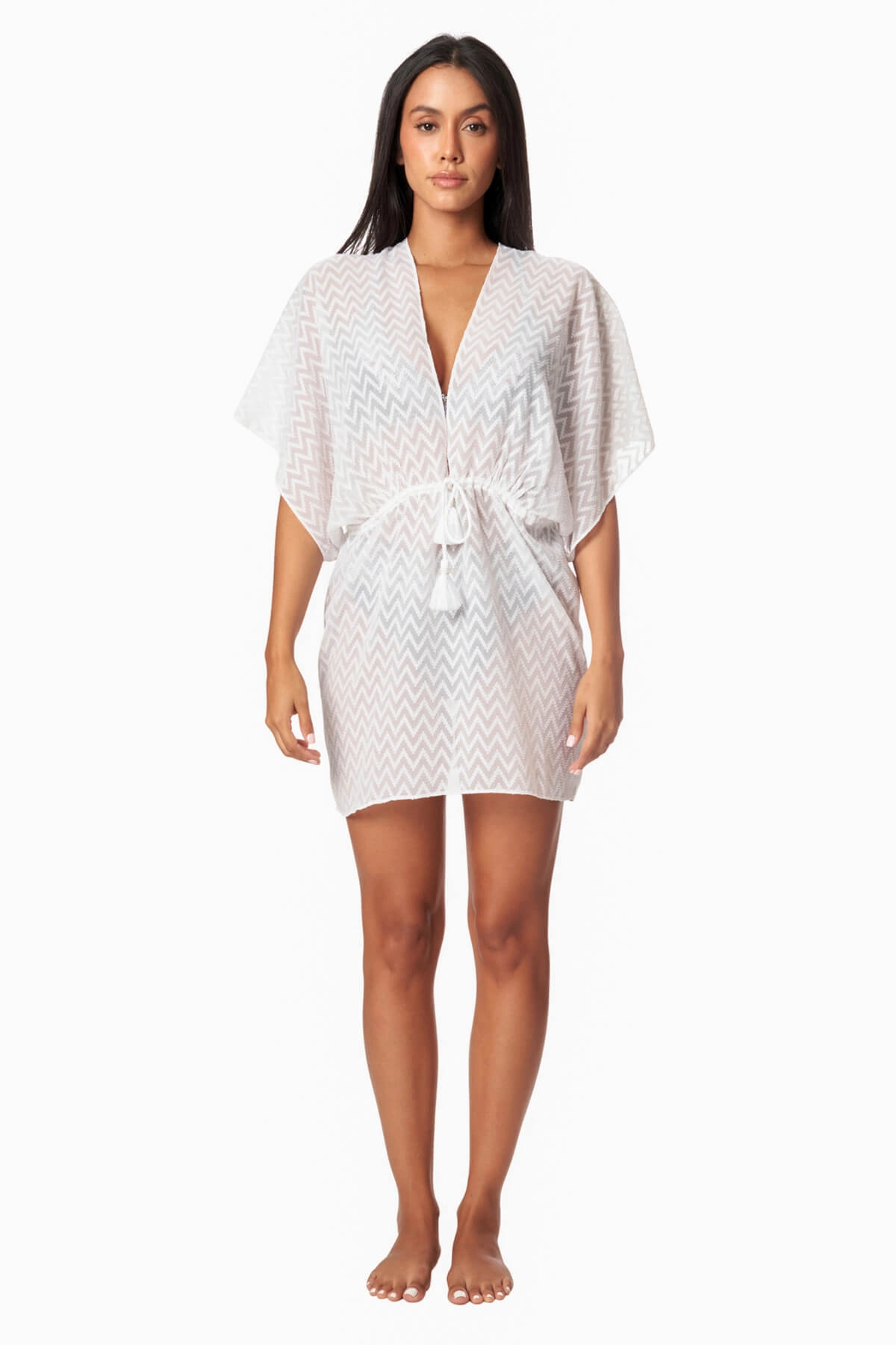 Bridgette Chevron Cover Up Maxi Dress