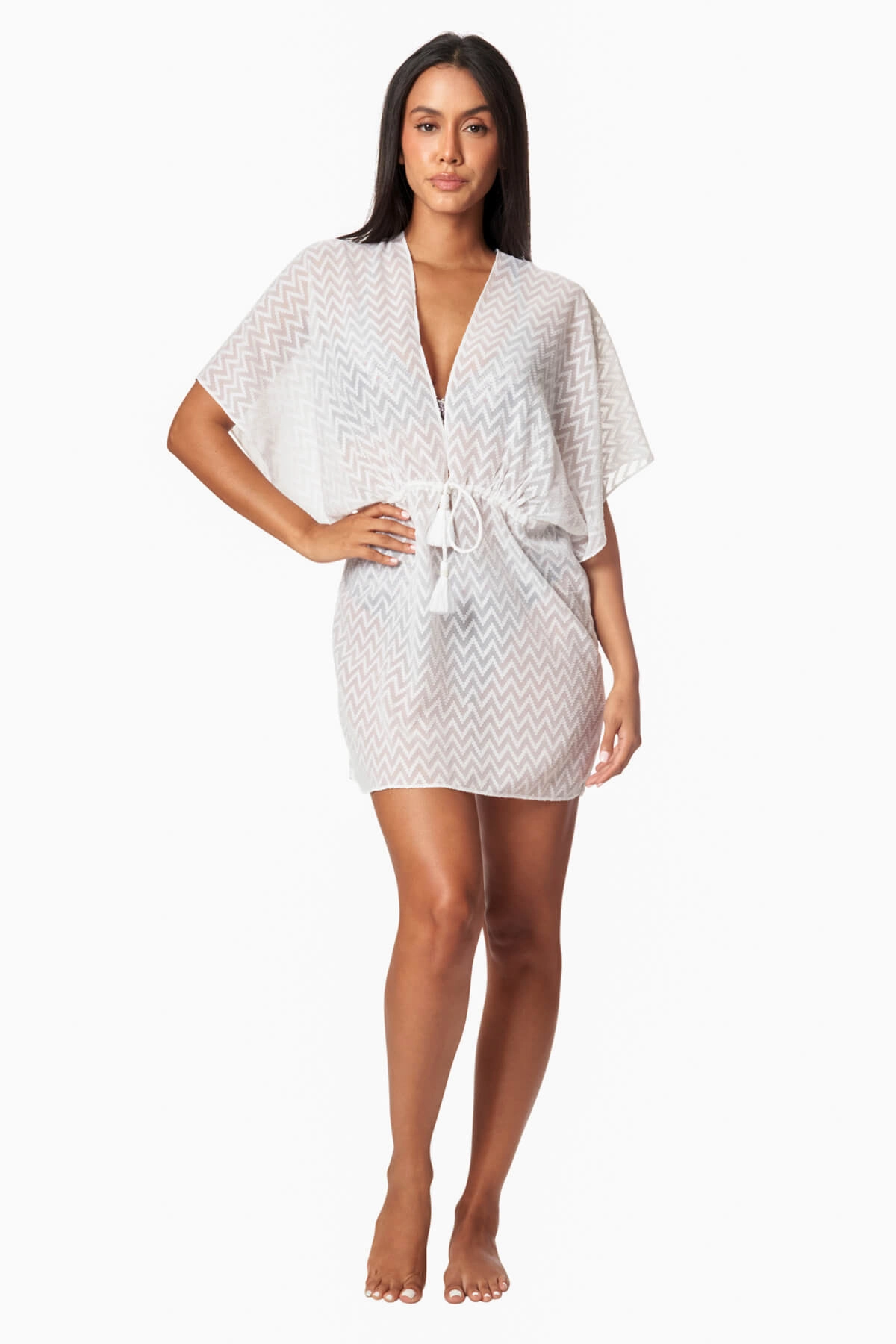 Bridgette Chevron Cover Up Maxi Dress