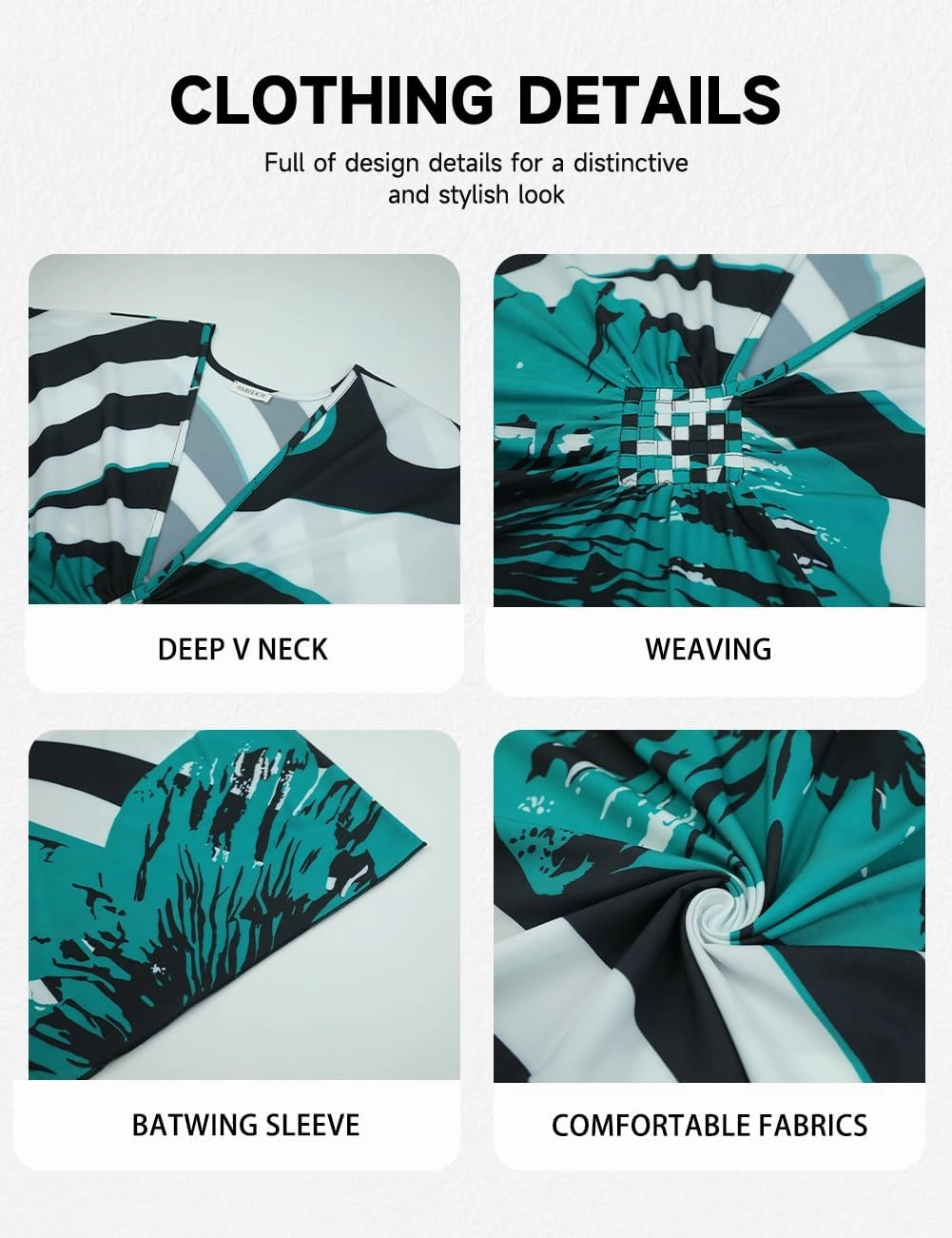 Bsubseach Women Floral Print Kaftan Dresses Plus Size Swimsuit Coverup 2025 Summer Bathing Suit Caftan Loungewear Beach Dress