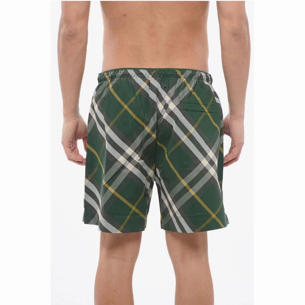 Burberry Nylon Checke Men's Swimshorts