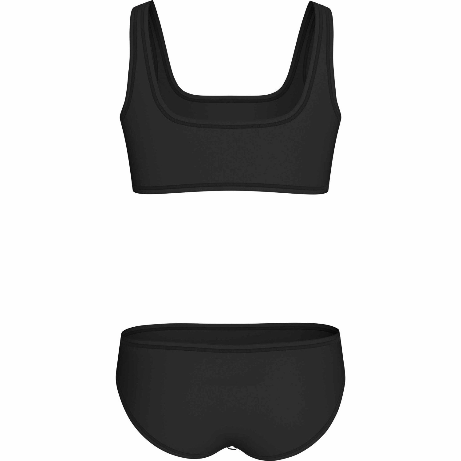 Calvin Klein Pvh Black Bralette Bikini Set