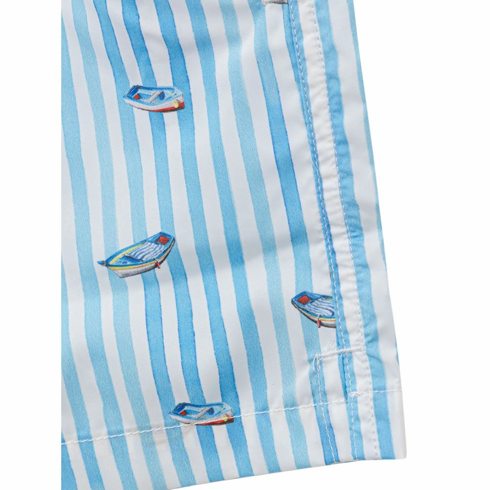 Canali blue Polyester Men's Swimwear