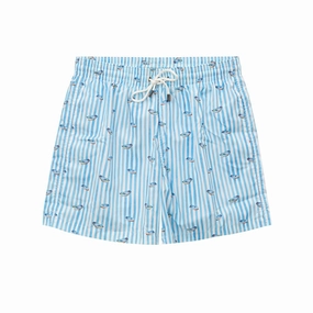 Canali blue Polyester Men's Swimwear